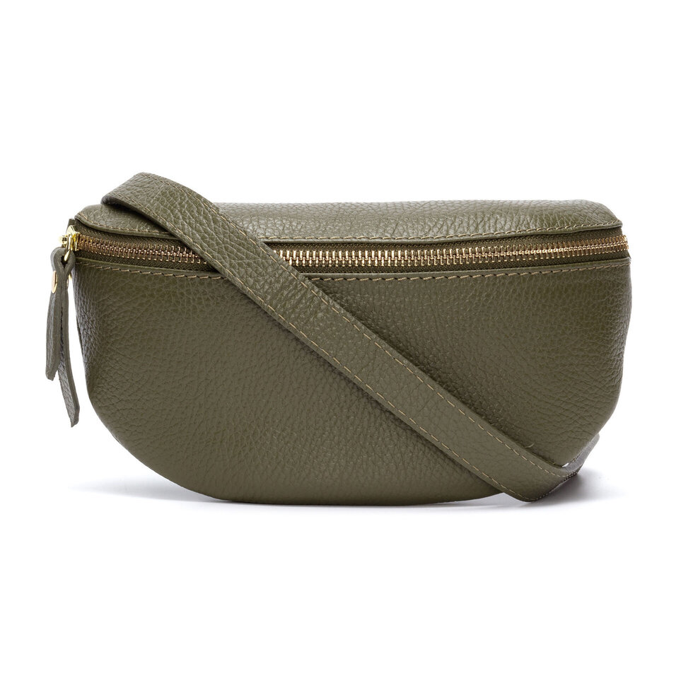 Pouch Bag (Olive) – Fiona Parry Boutique