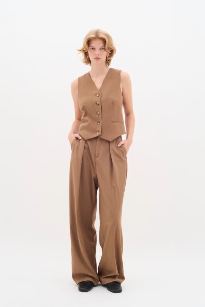 Khal Waistcoat (Mocha) - Image 5