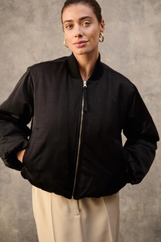 Kalea Bomber Jacket (Black)