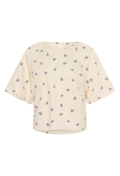 Estermarine Blouse (Navy Flower) - Image 2