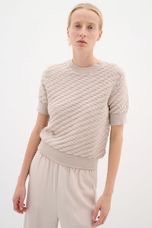 Sabbie Cotton Knit (Stone/Haze)