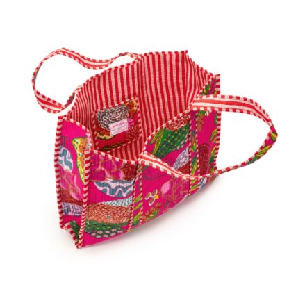 Serendipidy Cotton Bag (Tropical Fuschia)