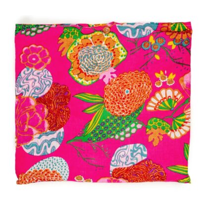 Serendipidy Cotton Bag (Tropical Fuschia) - Image 7