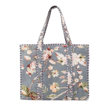 Serendipity Cotton Bag (Grey Meadow) - Image 6