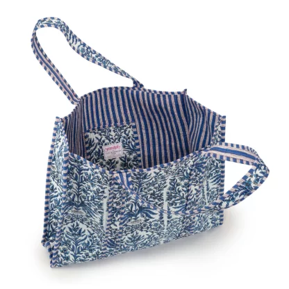 Serendipity Cotton Bag (Blue Reef)
